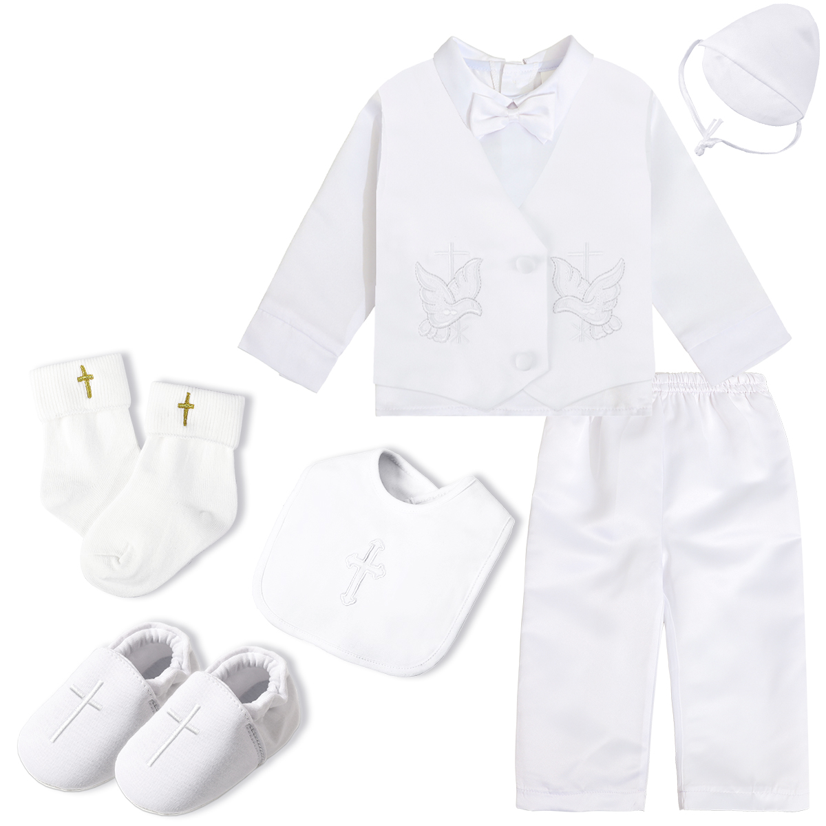 Baby Boy Suit Set Baptism - Наряды для мальчиков для крещения, костюмы