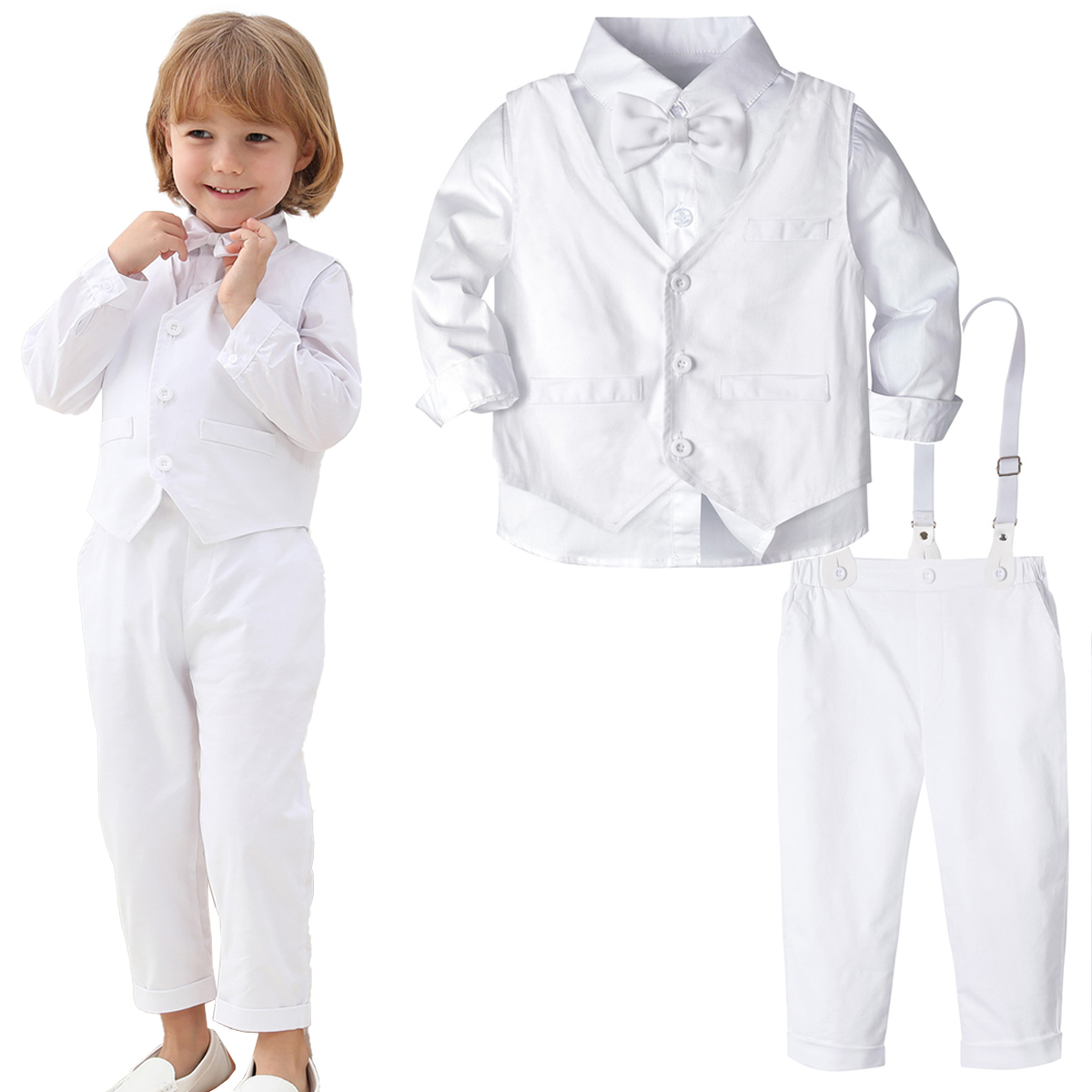 Детский костюм для крещения, 3 – обзор и цена Baby Boy Suit Set Baptism