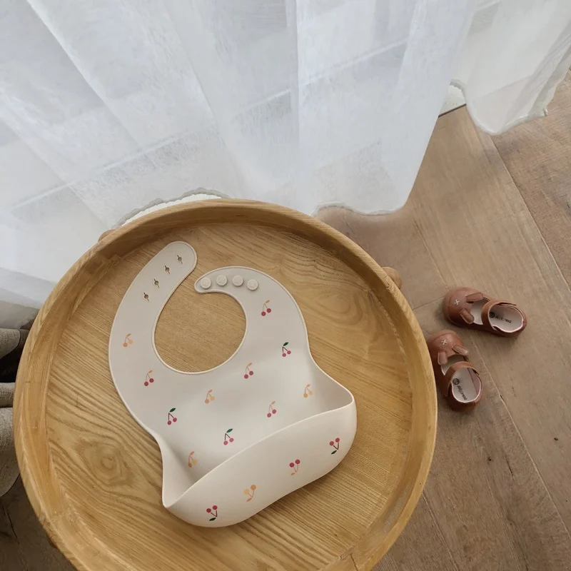 Детские нагрудники Ins Style с – обзор и цена Waterproof Baby Bibs Silicone