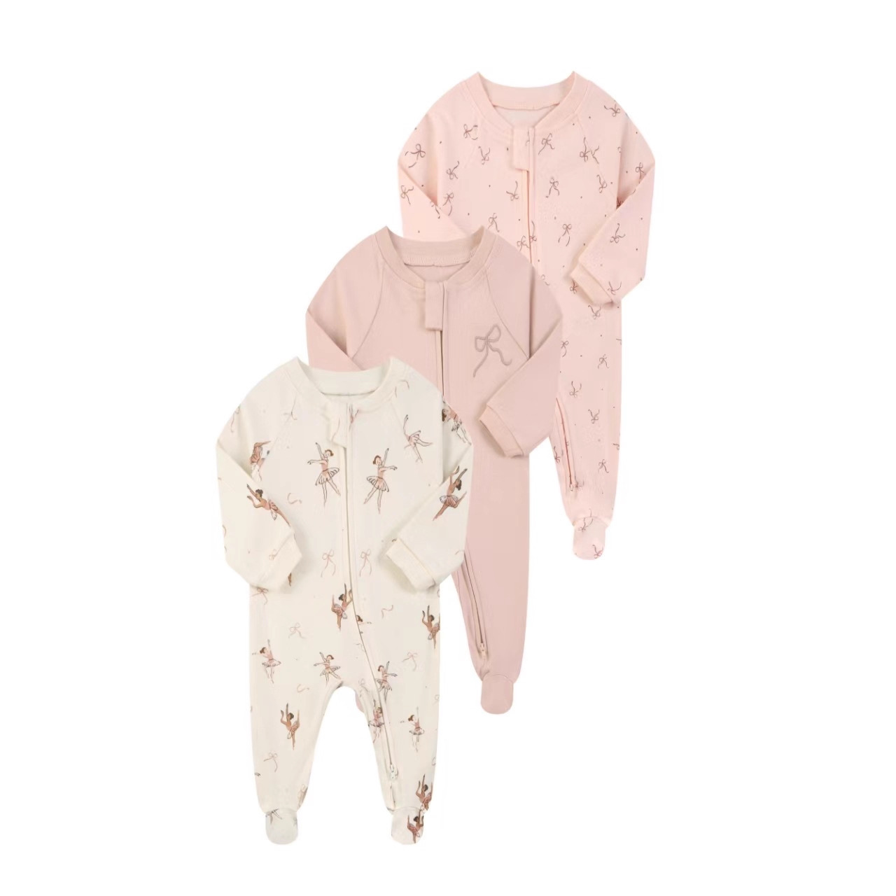 Детский комбинезон Somenie с д – обзор и цена Cotton Baby Onesies Zipper