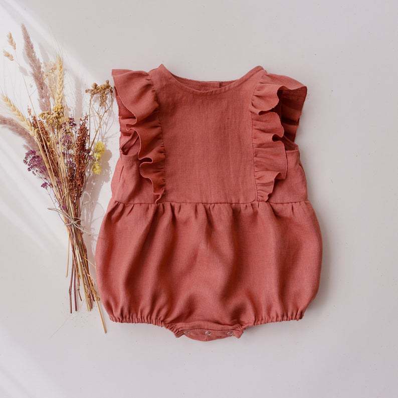 Комбинезон детский летний из х – обзор и цена Baby Summer Linen Sleeveless Jumpsuit