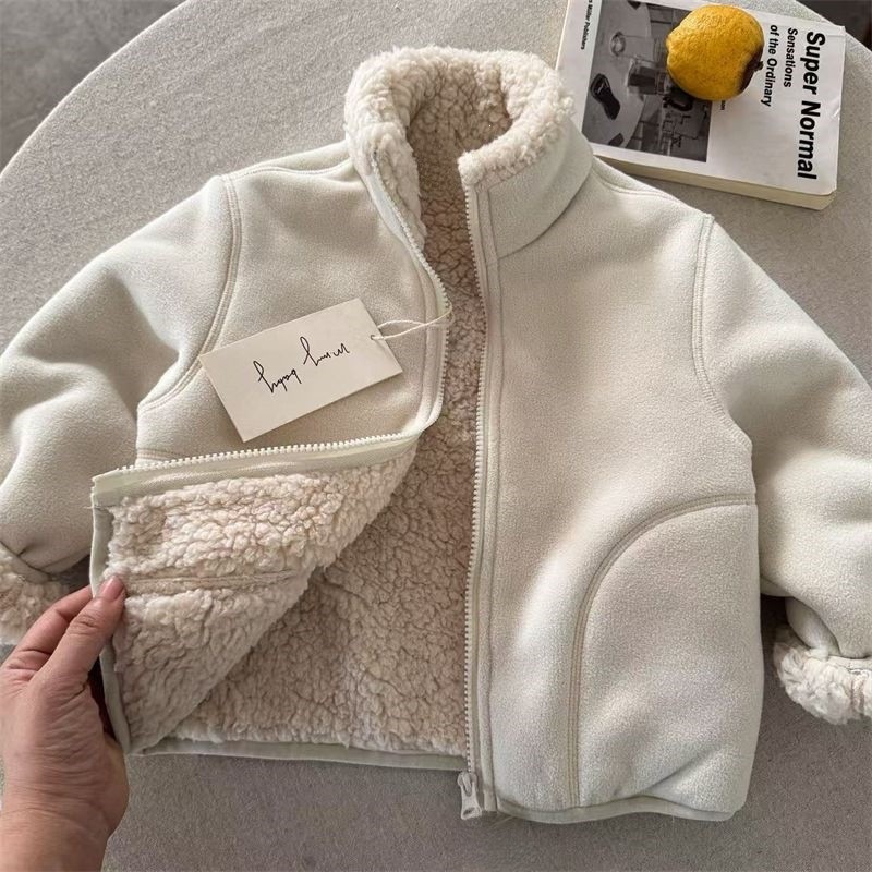 Модная детская куртка из искус – обзор и цена Toddler Boy Winter Fleece Jacket