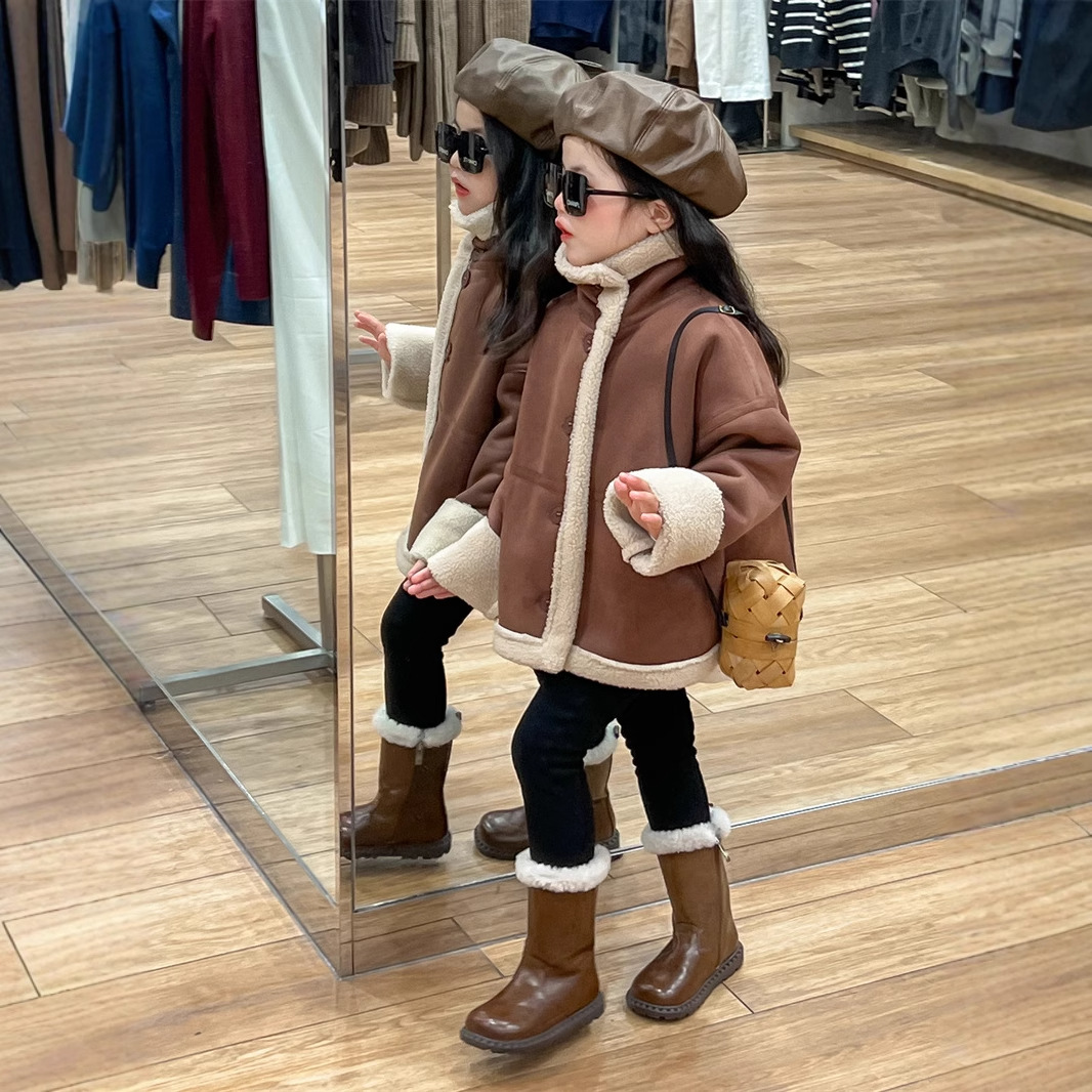 Замшевая куртка для маленьких  – обзор и цена Toddler Boy Winter Fleece Jacket