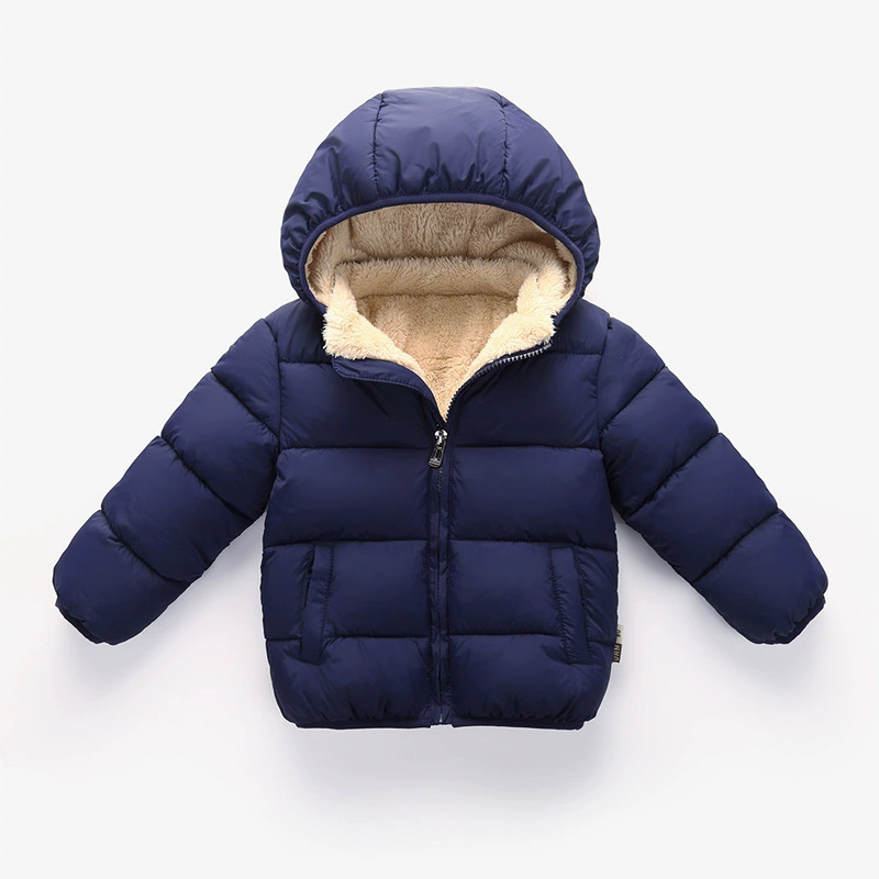 Зимняя куртка-пуховик с капюшо – обзор и цена Toddler Boy Winter Fleece Jacket