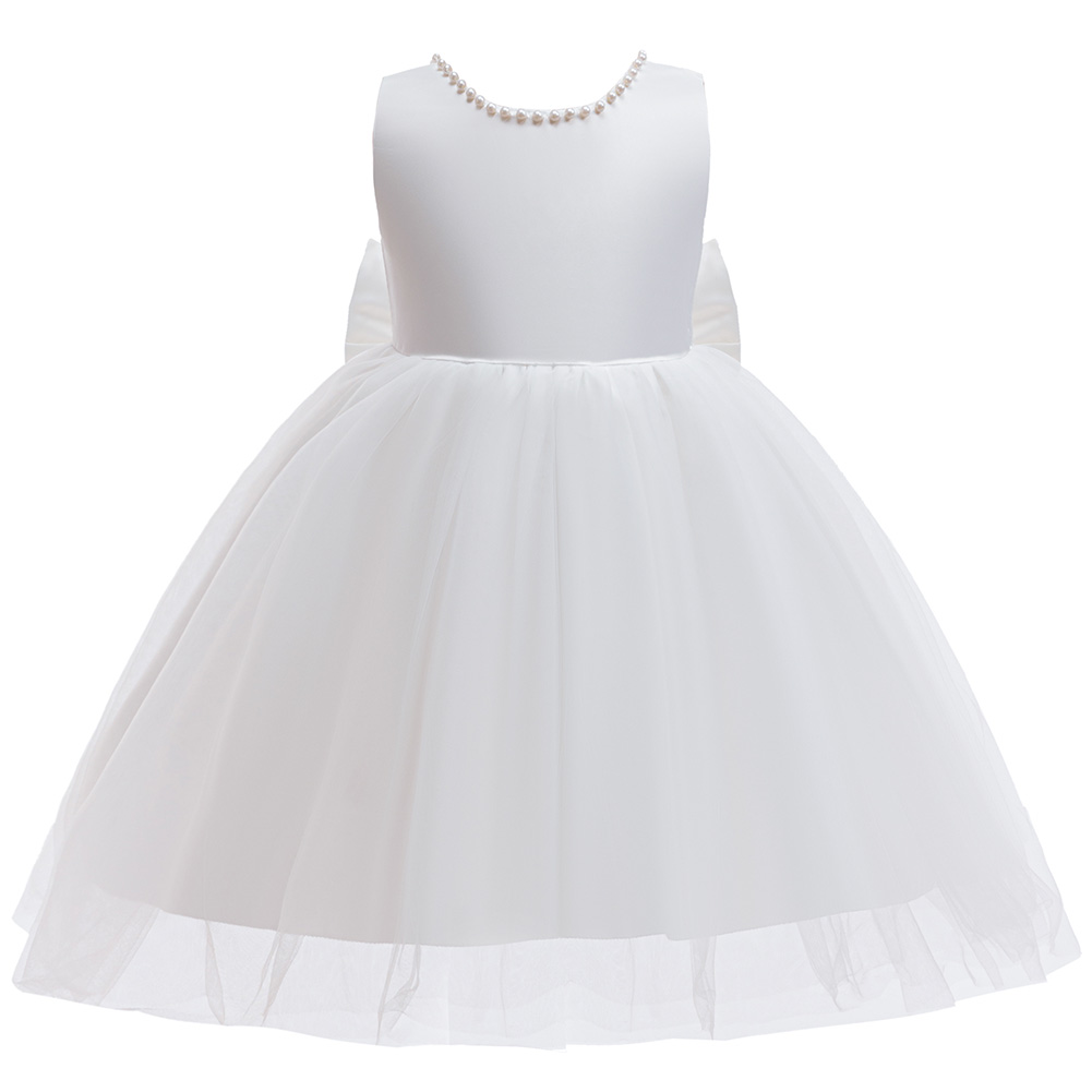 Элегантное белое платье для де – обзор и цена Toddler Girl Tulle Party Dress