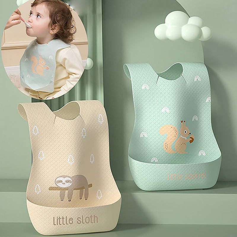 Водонепроницаемый Регулируемый – обзор и цена Waterproof Baby Bibs Silicone