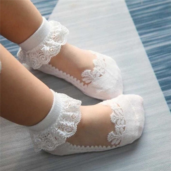 Милые кружевные сетчатые детск – обзор и цена Unisex Baby Socks Non Slip