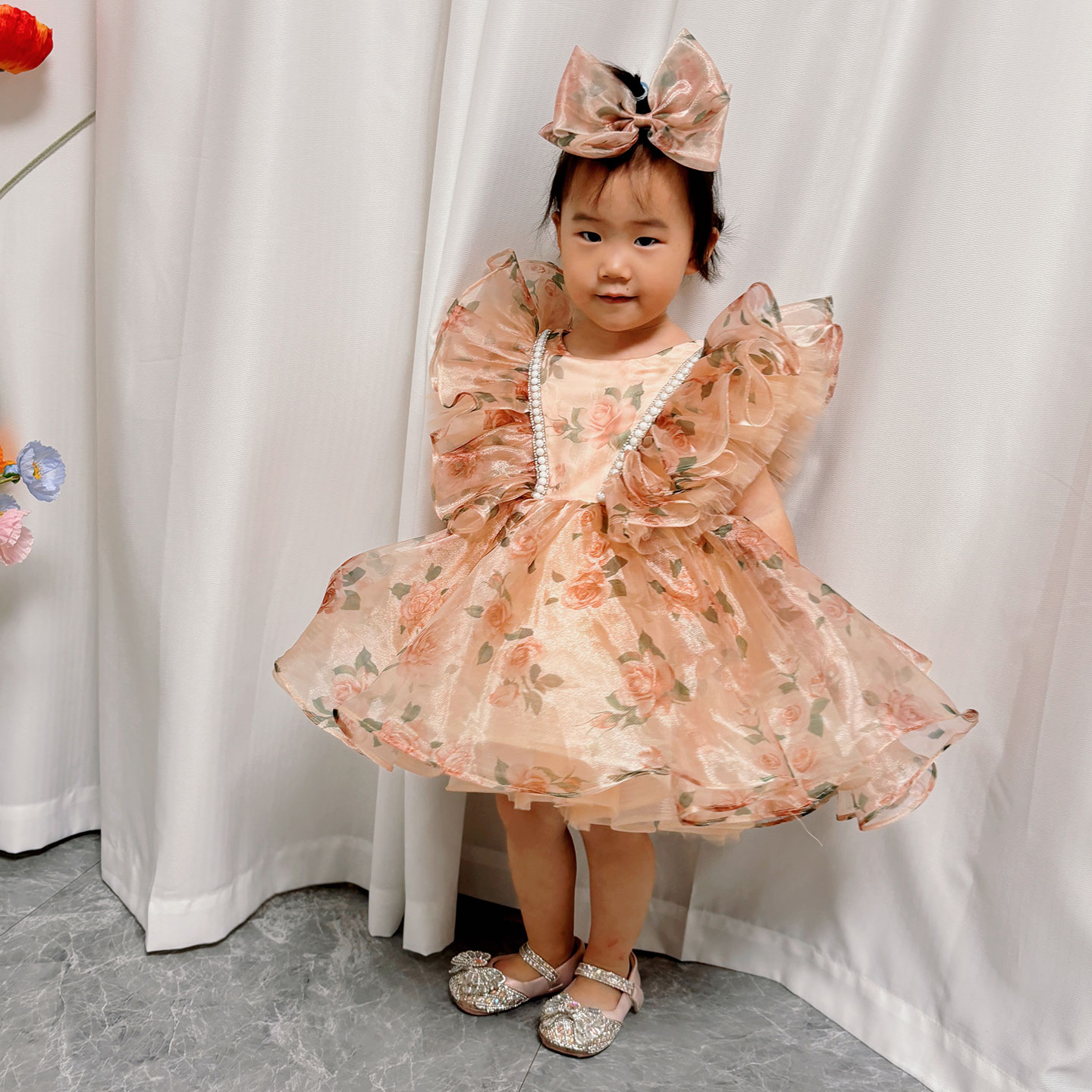 Dreamy Vow J225 Потрясающее пл – обзор и цена Toddler Girl Tulle Party Dress