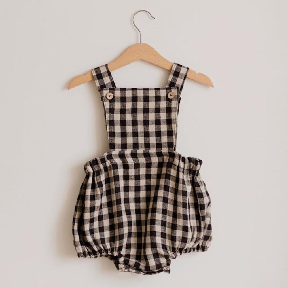 Яркий летний детский комбинезо – обзор и цена Baby Summer Linen Sleeveless Jumpsuit